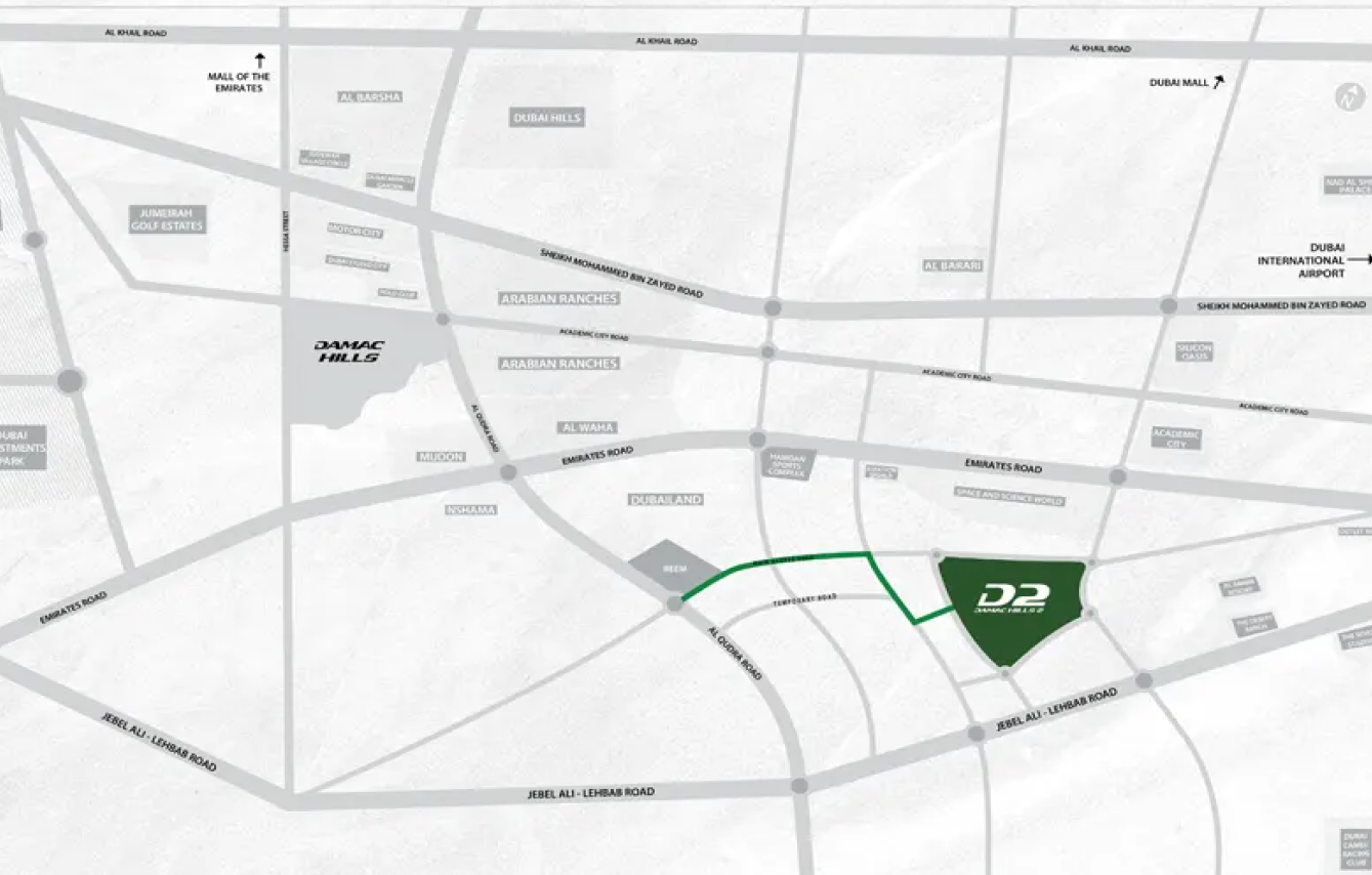 Damac-Hills-2-location